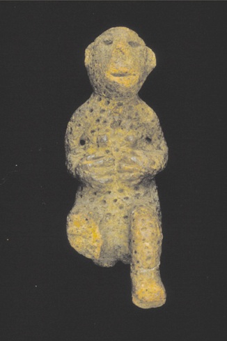Clay figurine