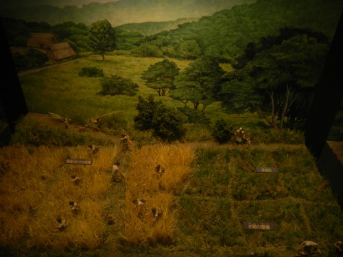 A diorama of an early rice farming scene at the Tokyo National Science Museum (in Ueno) Photo: Heritage of Japan