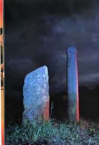 Large stone pillars or henges from the Late Jomon, Kizawa, Nagano prefecture 