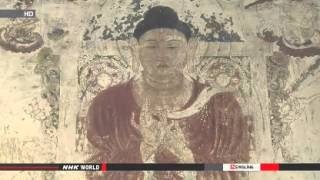 Digitally restored Horyuji painting